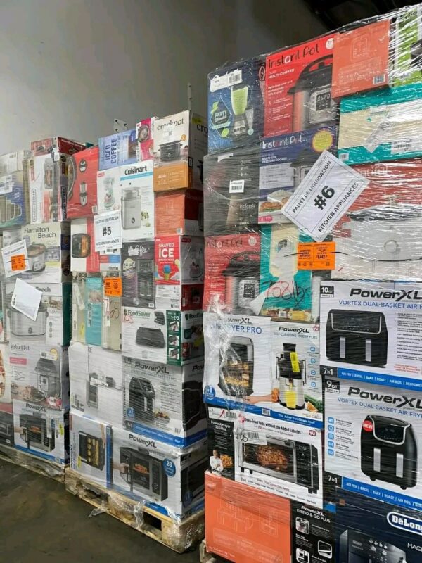 Cookware sets pallet with free shipping – kitchen liquidation returns