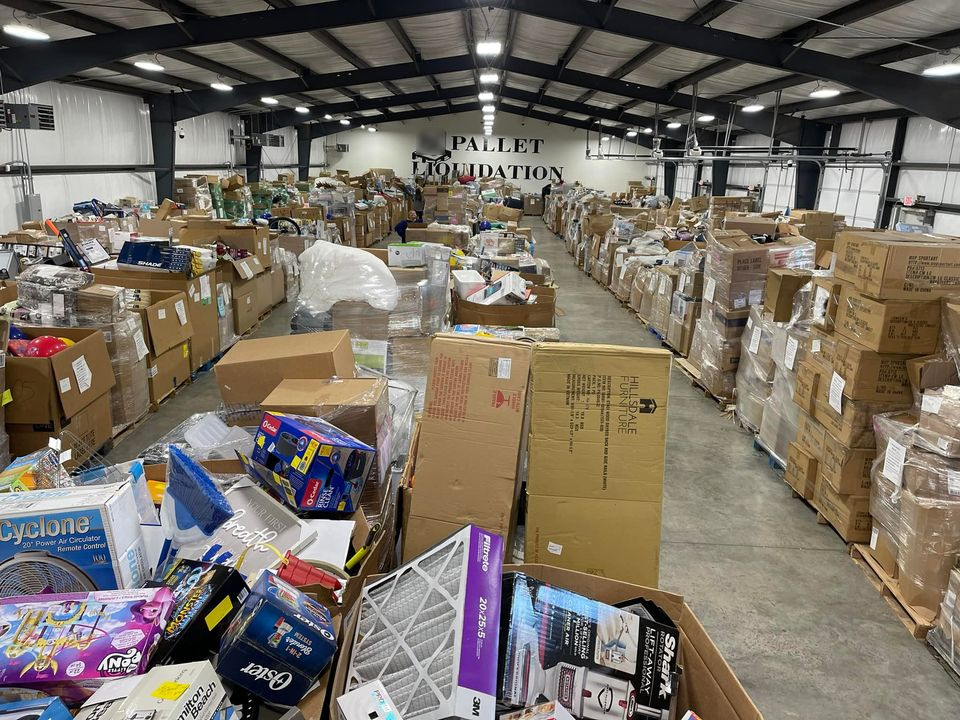 About Us 12 pallets liquidation